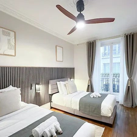 Le Marais - Prestige With Ac And Lift For 8 Apartment